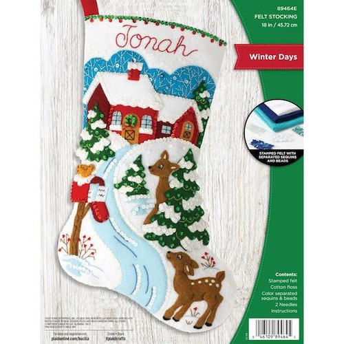 Bucilla felt christmas - 18",