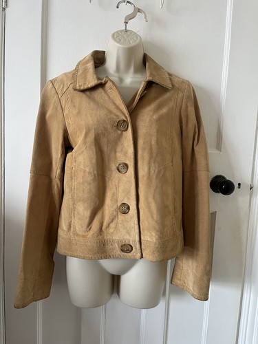 Vintage suede leather - h&m,