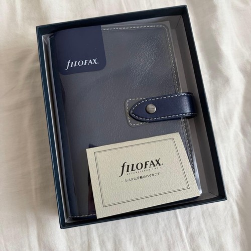 Filofax malden bible - bible, navy