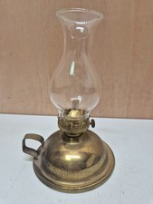 Vintage Brass Finger Oil Lamp