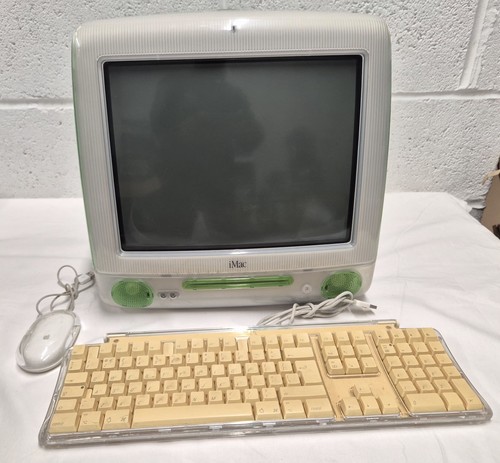Vintage apple imac - g3, 600mhz