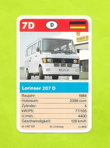 Mercedes benz cards lorinser - -,