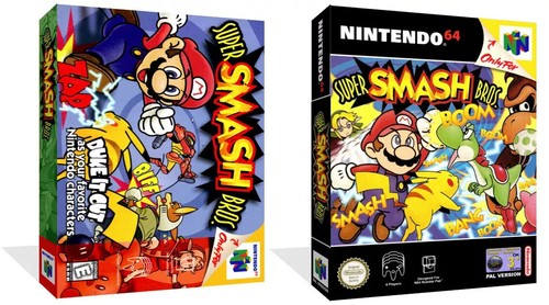 Super smash bros n64 - smash, art
