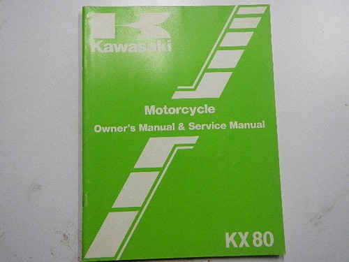 1985 kawasaki kx80 - kawasaki, owners