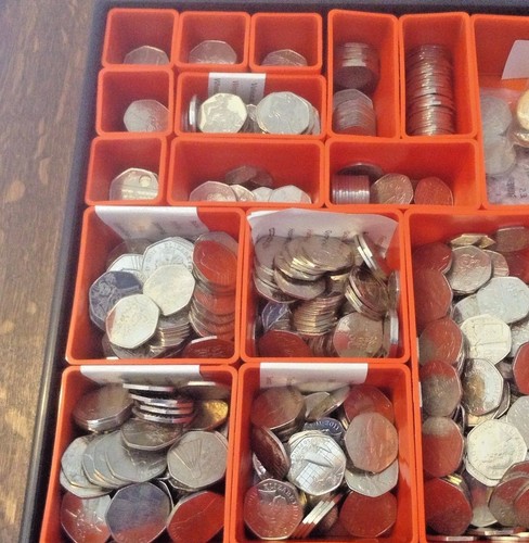 2011 olympic 50p coins - 50p,