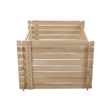 500L & 577L Large Capacity Compost Bin Wooden Outdoor Compost Box for Backyard