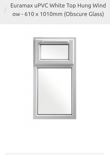 Euramax frosted upvc - , window