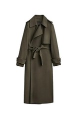 Massimo Dutti Wool Trench Coat