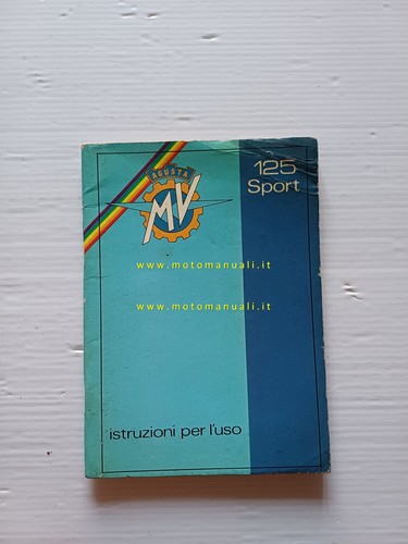 1975 agusta 125 sport - mv,