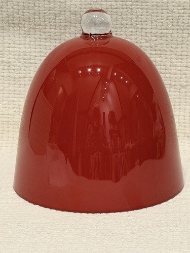 Red food cover - red, dome