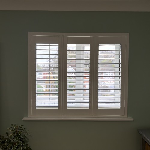 Window shutter brand new - new, white
