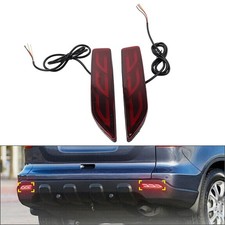 Rear Bumper Reflector Brake Light For Honda CR-V BR-V City Mobilio