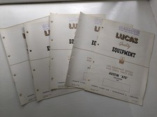 Austin Lucas Parts Catalogues