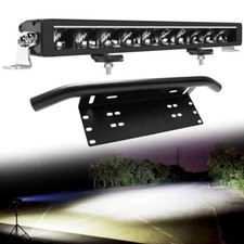 Number Plate Bar + Night Blazer LED Light Bar For Ford Transit MK7 2007 - 2014