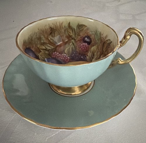 Aynsley bone china tea cup - aynsley,