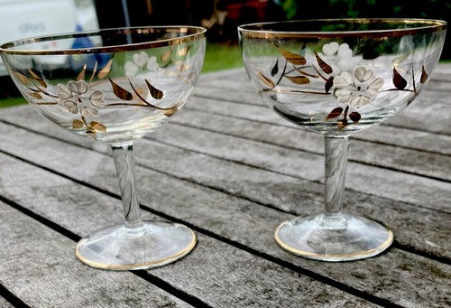 Vintage champagne saucer - vintage, x