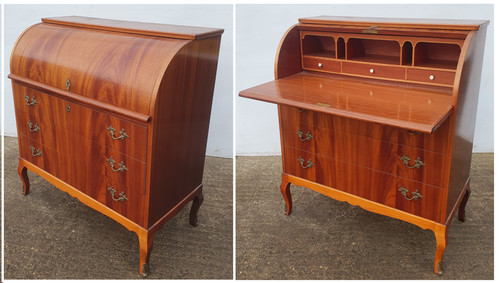 Mid century 1960s roll - roll, top