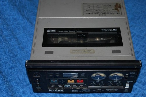 Junk panasonic 7400 vhs - panasonic, s-vhs