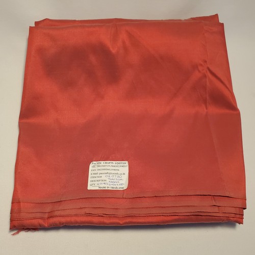 Yds smoky red thai silk - 3.75,