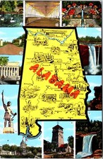 Postcard Map Avondale Park