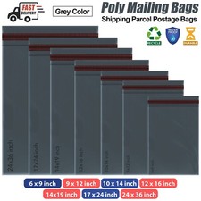 Grey Mailing Bags Strong