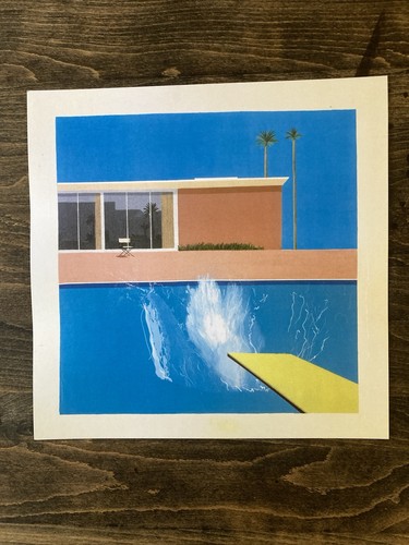 David hockney bigger - bigger, splash