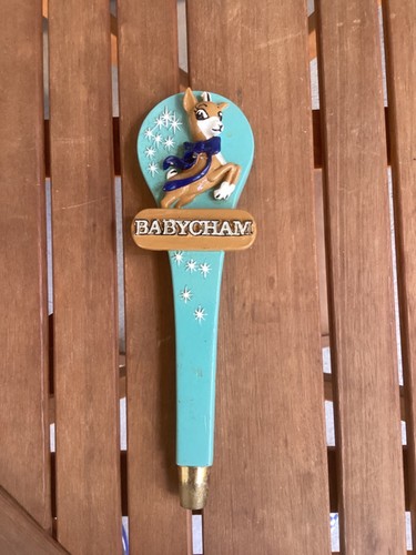 Babycham tap handle - babycham,