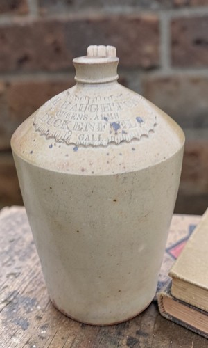 Large flagon mid victorian - mid,