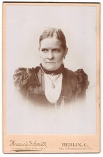 Photograph Haase & Schmidt, Berlin-C., old Schönhauserstr. 23-24, Older Lady  