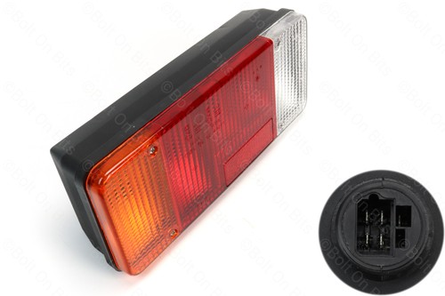 Rear left lamp light - rear,