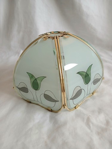 Vintage 80s round - 80s, glass