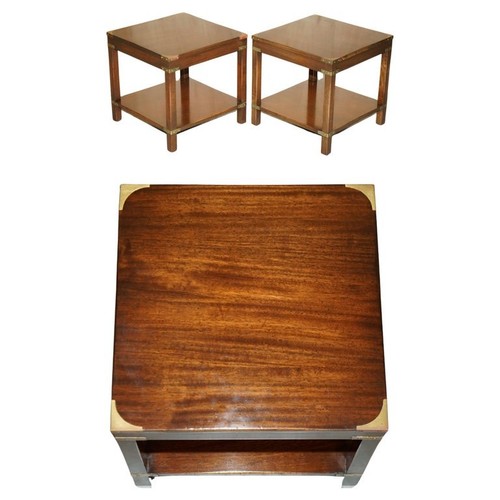 Pair mahogany harrods - of,