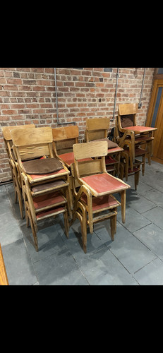 Retro stacking chair danish - retro,