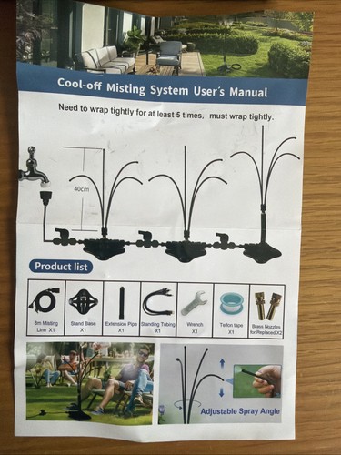 Cool off misting system - cool,