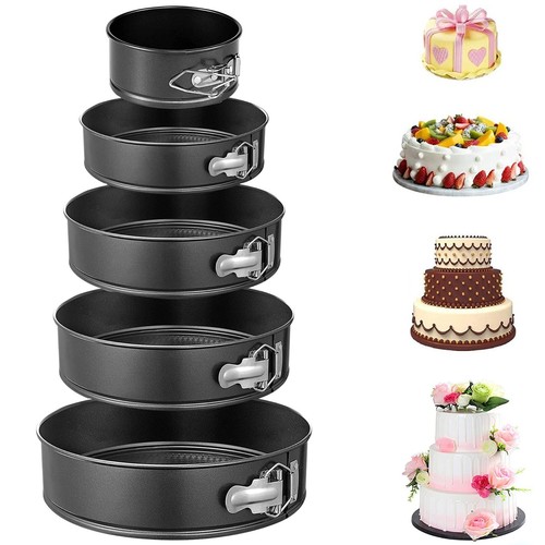 5pc round cake - baking, tin
