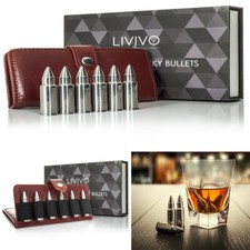 LIVIVO 6 STEEL WHISKEY BULLETS
