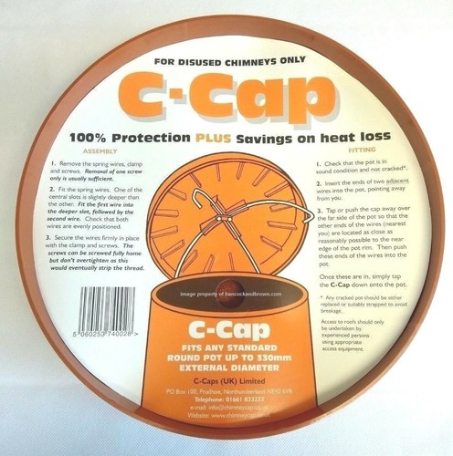Cap terracotta chimney - terracotta,