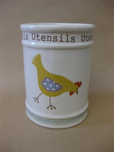 Ceramic utensils storage pot - ceramic,