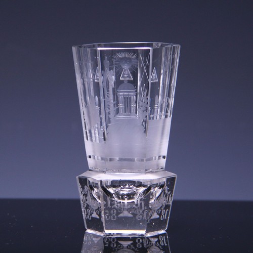 Lodge glass masonic - masonic,
