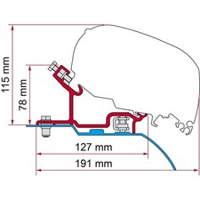Fiamma Carry Bike Mounting