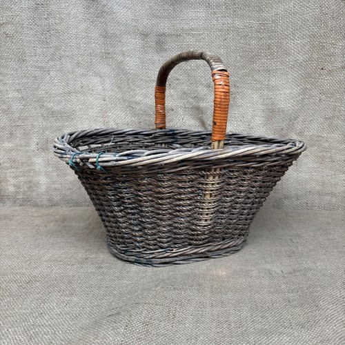 Vintage wicker basket - wicker,