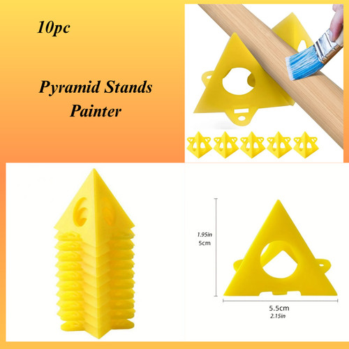 10pcs pyramid stands painter - pyramid, painter's