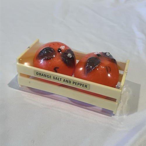 Orange salt pepper - orange,