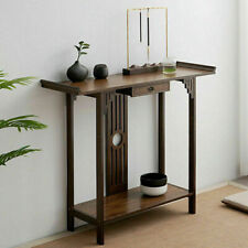 Console Table Modern Entryway Accent Table Wood Narrow Hall Desk Sofa Side Table