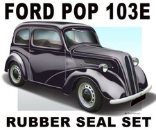 Ford Pop 103E Rubber Trim Set - Ford Popular Ford Anglia