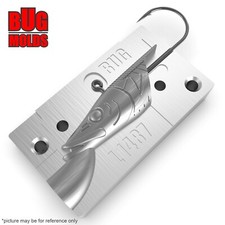 FishingSinkerMold  AluminiumFishing Mold Lure making Lead Molds Jig Sandy Andy