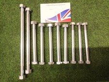 Engine to frame fixing bolt