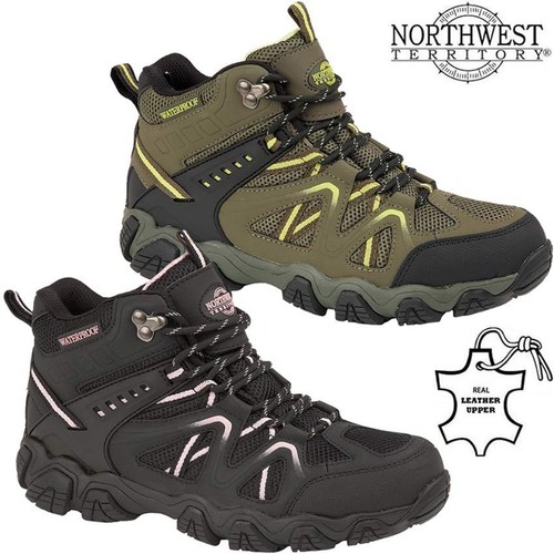 Ladies womens leather walking - ladies,