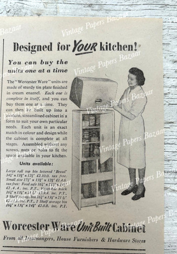 Worcester ware unit built - ware,