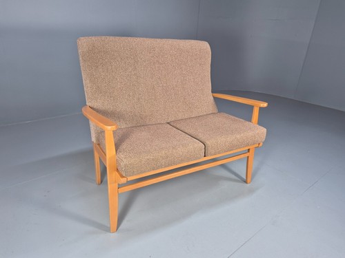 Vintage seater sofa - vintage, beige